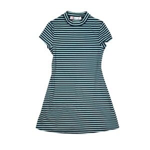 Free People Beach Women's On The Line Mock Neck‎ Short Sleeve Mini Dress Small